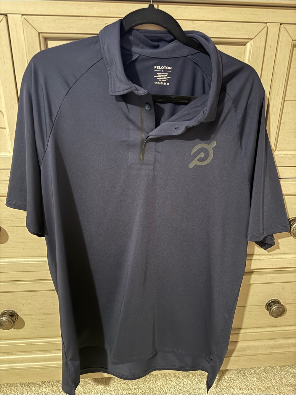 Peloton Men's Dark Navy Performance Polo
